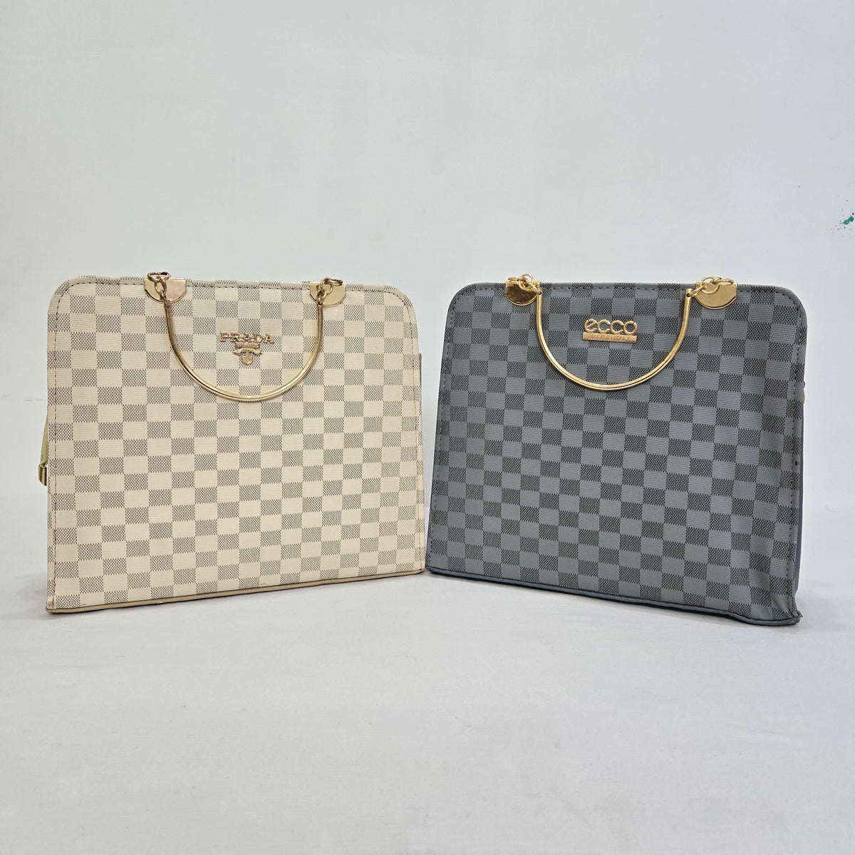 Chic Checkered Handbags