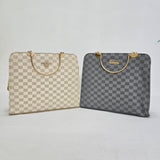 Chic Checkered Handbags