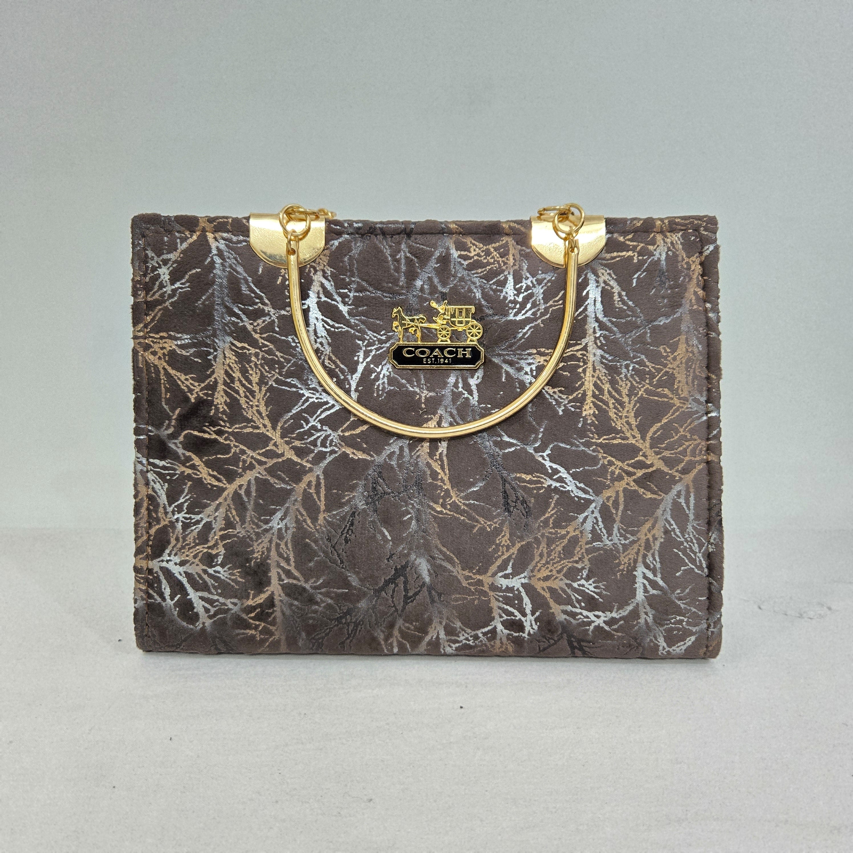 Luxurious Marble-Pattern Handbags