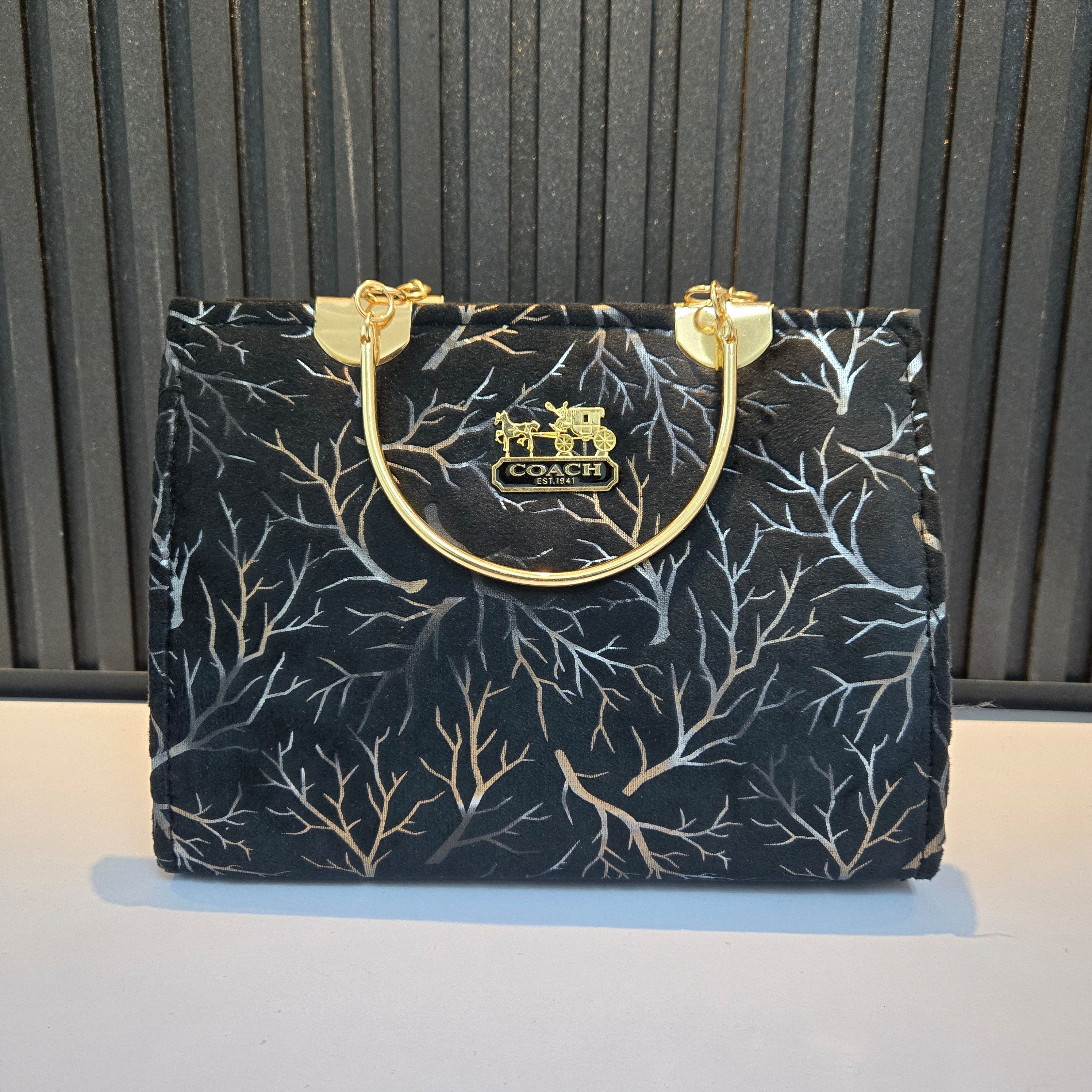 Luxurious Marble-Pattern Handbags