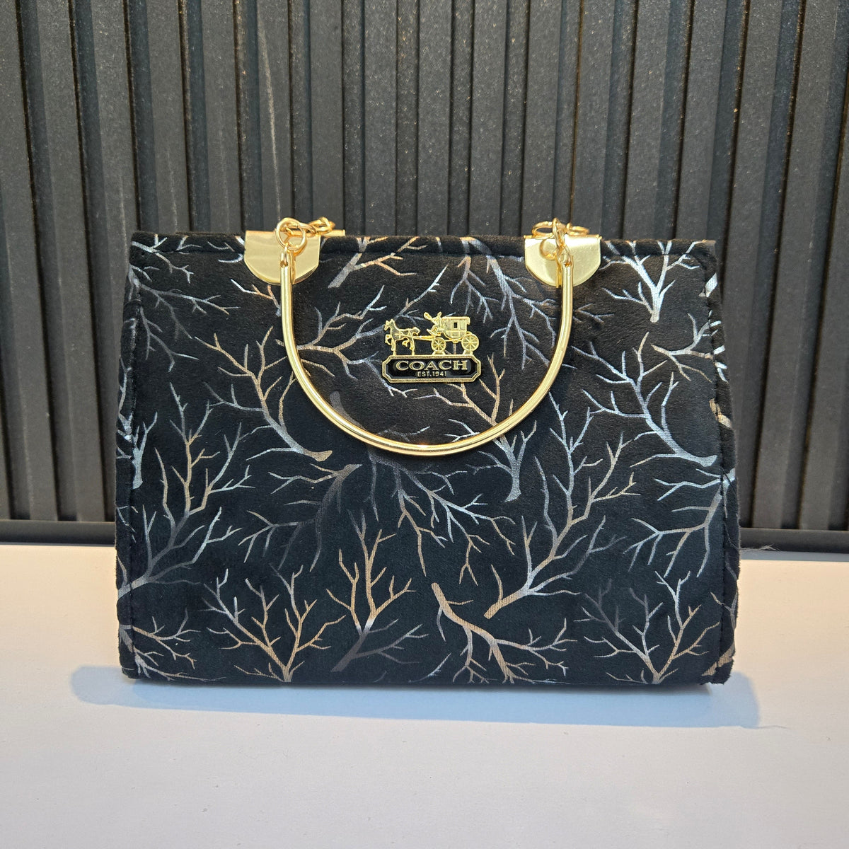Luxurious Marble-Pattern Handbags