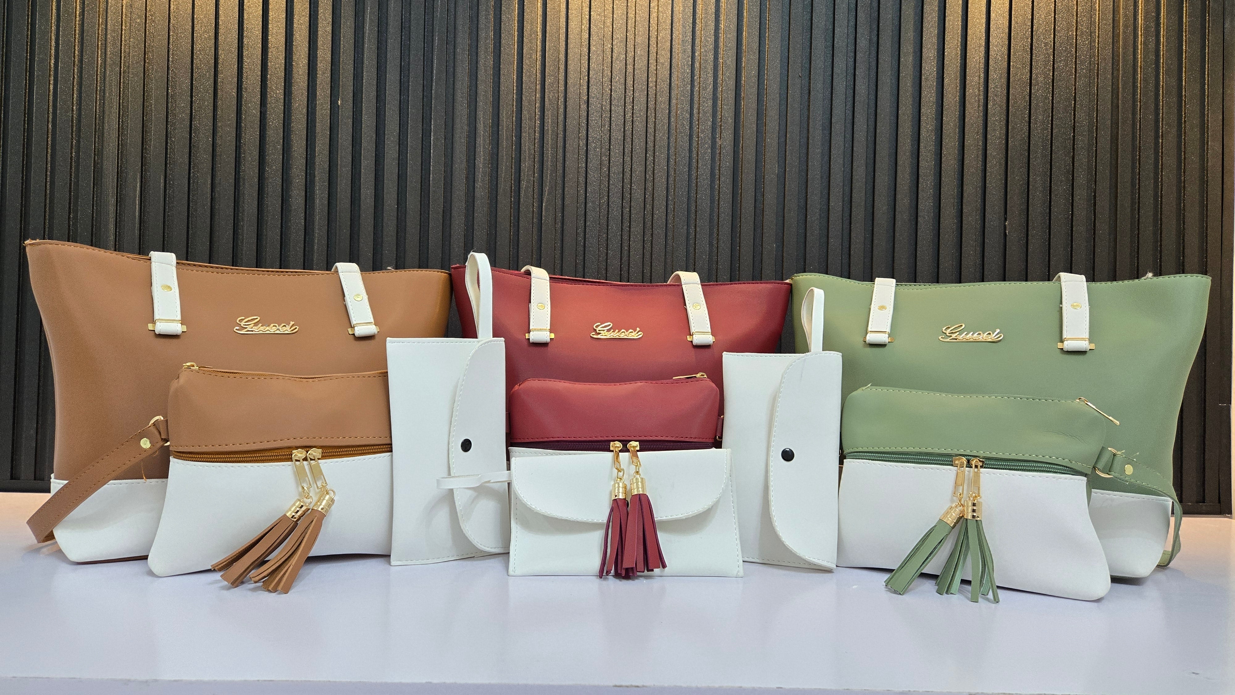3-Piece Handbag Set